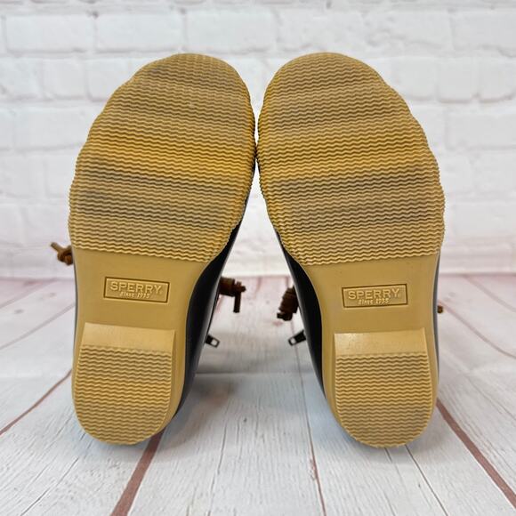 Sperry Top-Sider Saltwater Duck Brown Boots Toddlers Size 6 - Picture 8 of 9